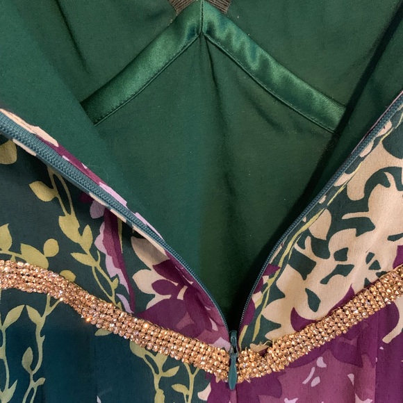 SOLD Dolce & Gabbana Strappy Floral Silk Dress - Picture 5 of 8